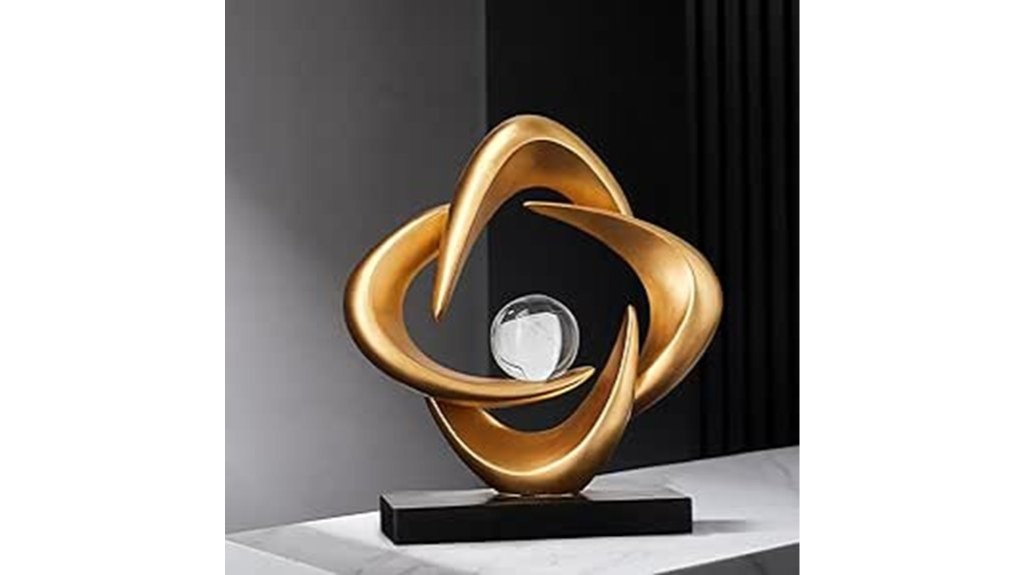 abstract home decor sculpture