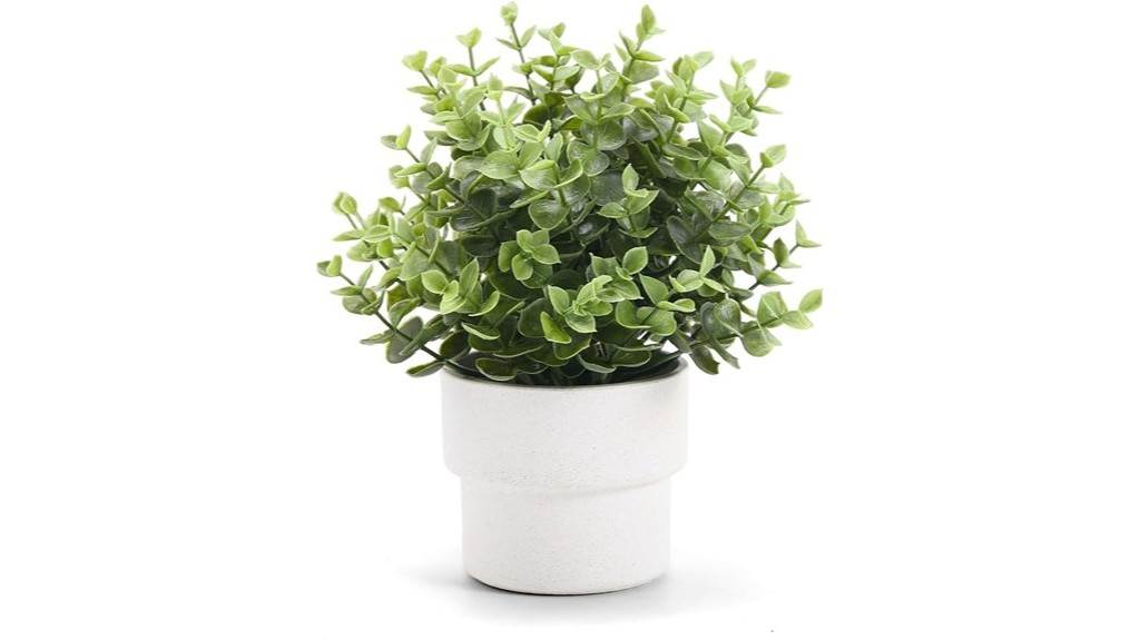 artificial eucalyptus home decor