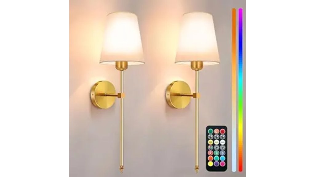 battery operated wall sconces