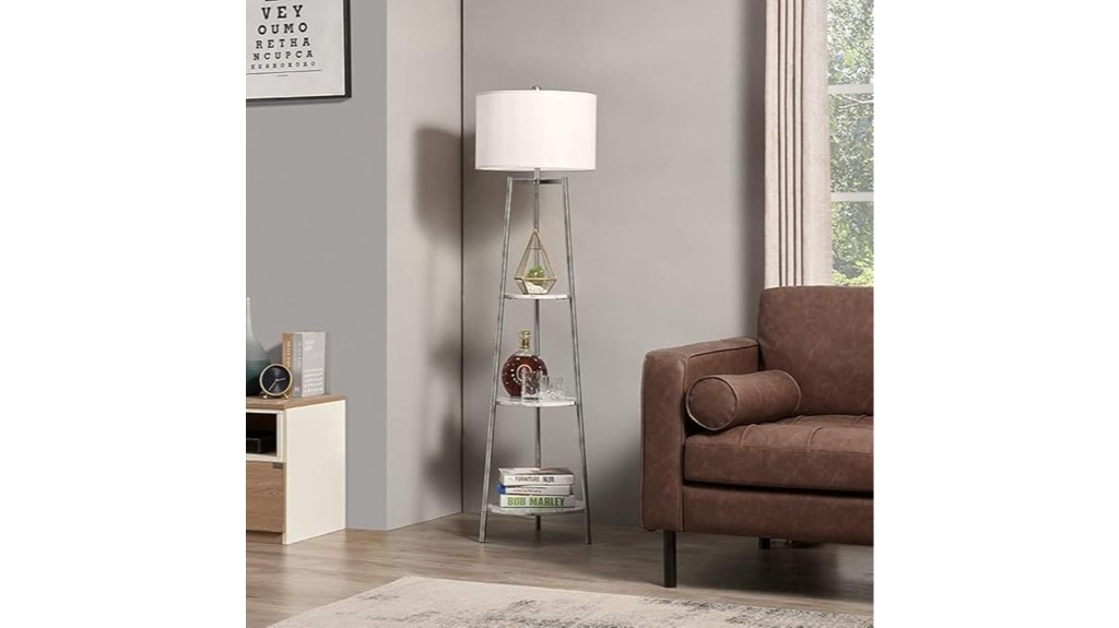 modern tall floor lamp