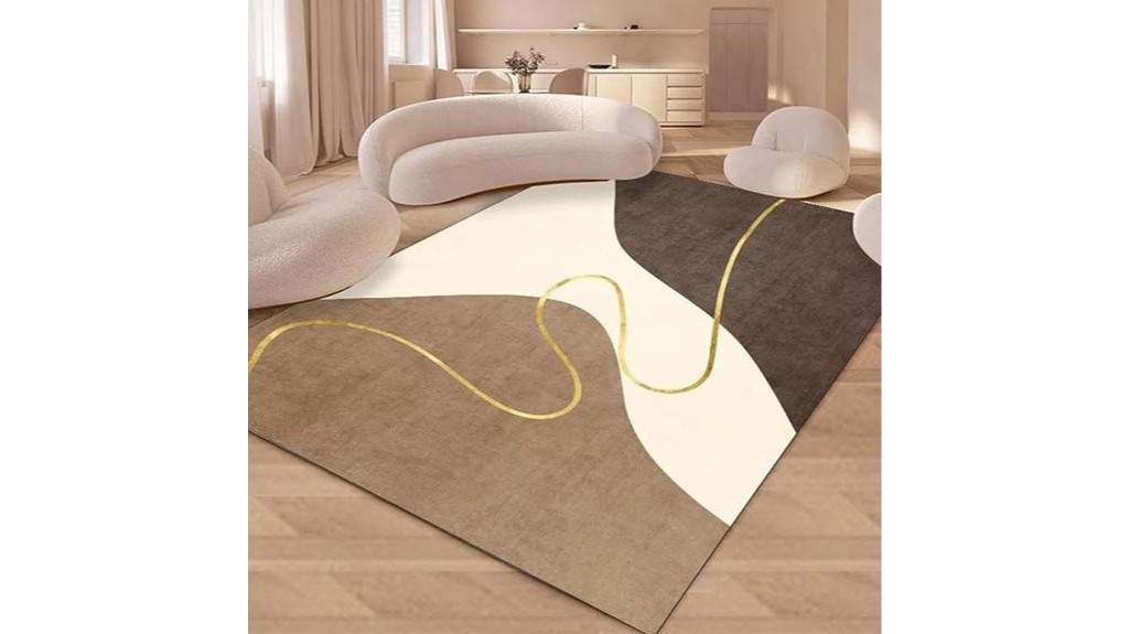 non slip washable area rugs