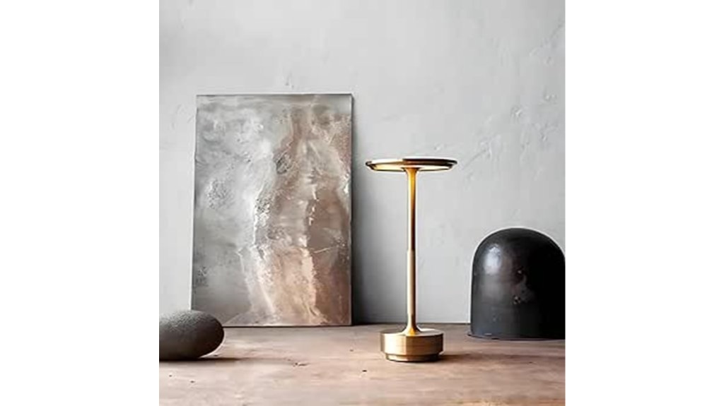 stylish rechargeable water resistant lamp