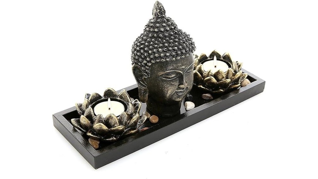 zen garden buddha sculpture